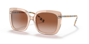 400613 - Peach with Gradient Brown Lenses
