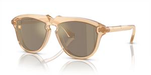 40635A - Brown with Light Brown Mirror Gold Lenses