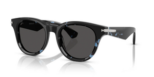 411187 - Blue Havana with Dark Grey Lenses