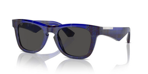 411487 - Check Blue with Dark Grey Lenses