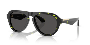 412487 - Green Havana with Dark Grey Lenses
