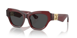 412887 - Bordeaux with Dark Grey Lenses