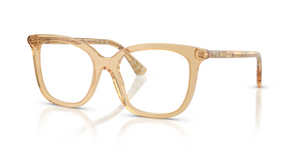 4167 - Beige with Clear Lenses