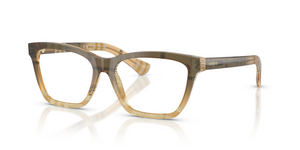 4201 - Check Beige with Clear Lenses