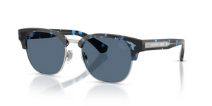 422480 - Blue Havana with Dark Blue Lenses