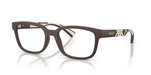 4234 - Matte Brown with Clear Lenses