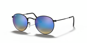 002/4O - Black with Blue Lenses