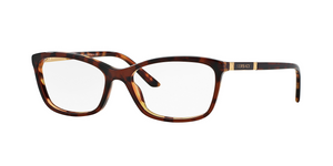 5077 - Havana with Clear Lenses