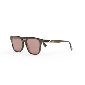 50S - Dark Brown with Bordeaux Lenses