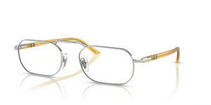 518 - Silver with Clear Lenses