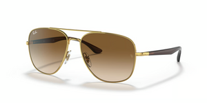 001/51 - Arista Gold with Brown Lenses