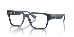 5292 - Blue Transparent with Clear Lenses