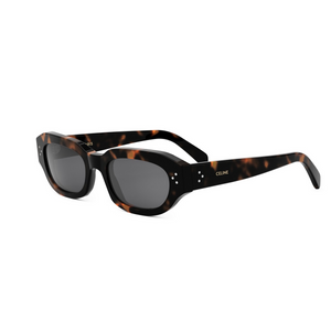 52A - Shiny Havana with Grey Lenses