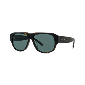 52N - Shiny Havana with Green Normal Lenses