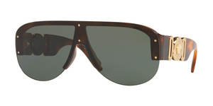 531771 - Havana with Dark Green Lenses
