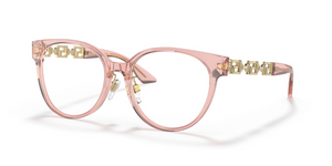 5322 - Transparent Pink with Clear Lenses