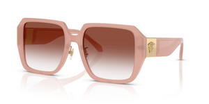 5394VO - Opal Pink with Clear Gradient Red Lenses