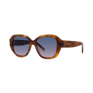 53W - Shiny Havana with Blue Gradient Lenses