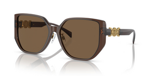 541673 - Transparent Brown with Dark Brown Lenses