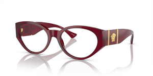 5430 - Bordeaux Transparent with Clear Lenses