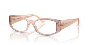 5431 - Peach Gradient Beige with Clear Lenses