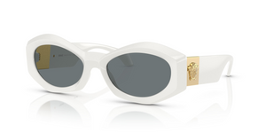 546280 - White with Dark Blue Lenses