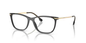 5483 - Black Transparent with Clear Lenses