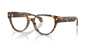 5514 - Havana with Clear Lenses