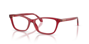 5520 - Transparent Red with Clear Lenses
