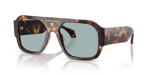 553780 - Havana with Blue Lenses