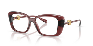 5539 - Transparent Red with Clear Lenses