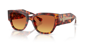 5543T5 - Red Havana with Yellow Gradient Brown Lenses