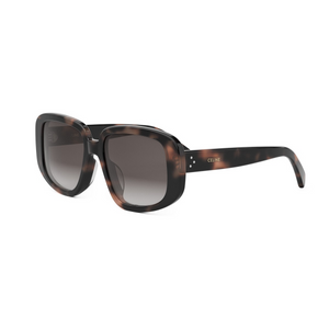 55K - Shiny Havana with Brown Gradient Lenses