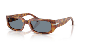 106/56 - Brown Tortoise with Light Blue Lenses