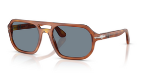 96/56 - Terra Di Siena with Light Blue Lenses