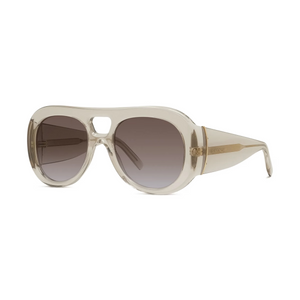 57F - Shiny Brown with Brown Gradient Lenses