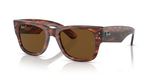 954/57 - Striped Havana with Polarized Brown Lenses