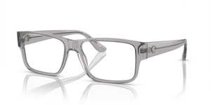 593 - Grey Transparent with Clear Lenses