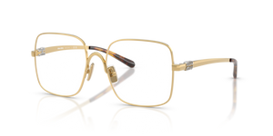 5AK1O1 - Gold with Clear Lenses