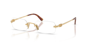 5AK1O1 - Gold with Clear Lenses