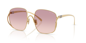 5AK40S - Gold with Brown Gradient Violet Lenses