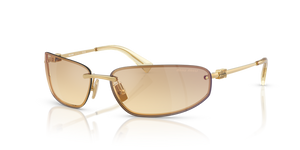 5AK7R1 - Gold with Yellow Gradient Silver Lenses