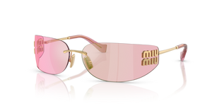 5AK90Y - Gold with Pink Infrared Lenses