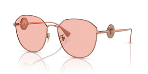 1412/5 - Rose Gold with Light Pink Lenses
