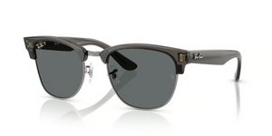 670781 - Transparent Dark Grey On Gunmetal with Polarized Dark Grey  Lenses