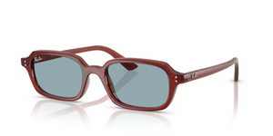680980 - Rosty Brown with Blue Lenses