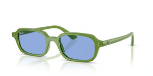 681080 - Cloudy Jungle Green with Blue Lenses