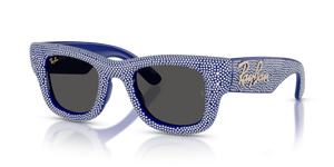 686787 - Blue & Strass Pave with Ultra Black Lenses