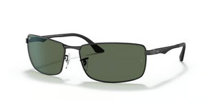 002/71 - Black with Green Lenses