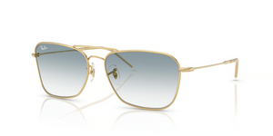 001/79 - Arista Gold with Clear Gradient Blue Lenses
